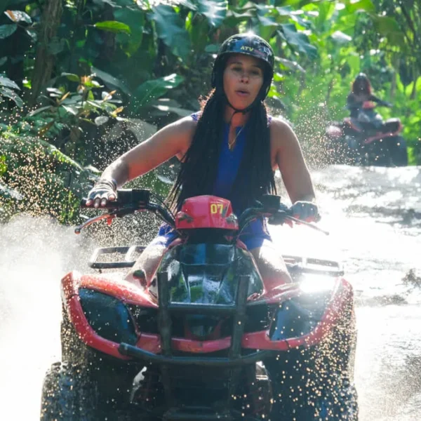 Exciting rafting experience in the tropical jungle of Ubud